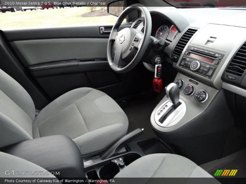 Blue Onyx Metallic / Charcoal 2010 Nissan Sentra 2.0 S