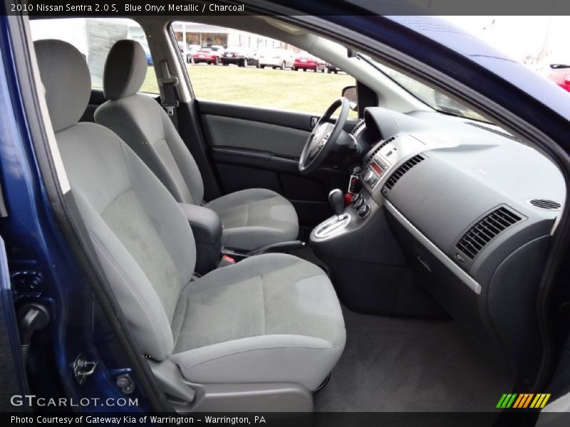 Blue Onyx Metallic / Charcoal 2010 Nissan Sentra 2.0 S