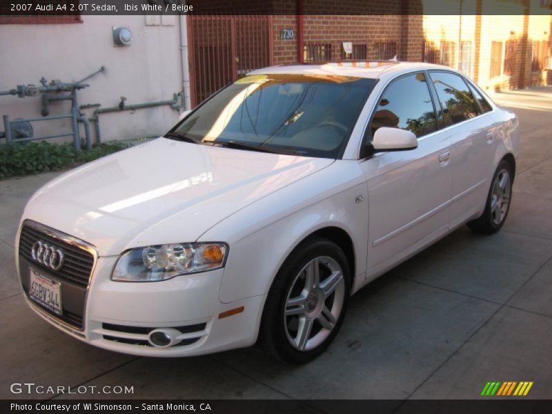 Front 3/4 View of 2007 A4 2.0T Sedan