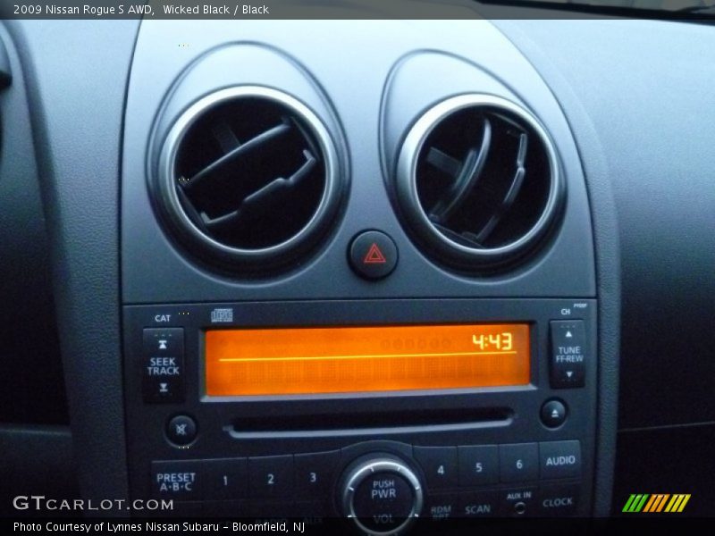 Wicked Black / Black 2009 Nissan Rogue S AWD
