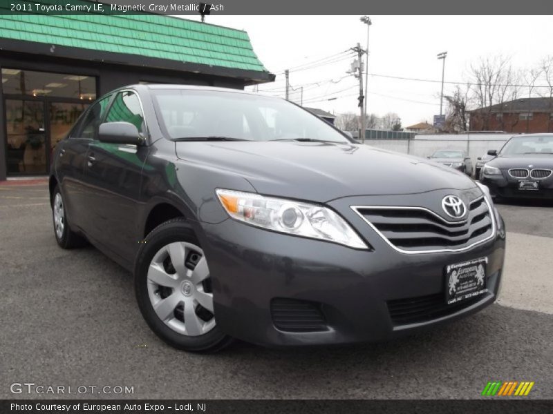 Magnetic Gray Metallic / Ash 2011 Toyota Camry LE