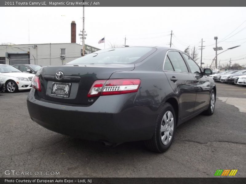 Magnetic Gray Metallic / Ash 2011 Toyota Camry LE