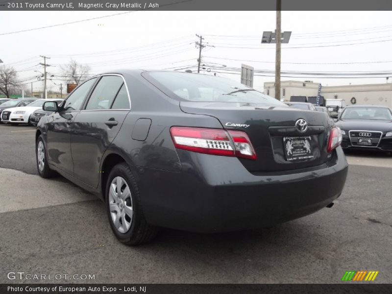 Magnetic Gray Metallic / Ash 2011 Toyota Camry LE