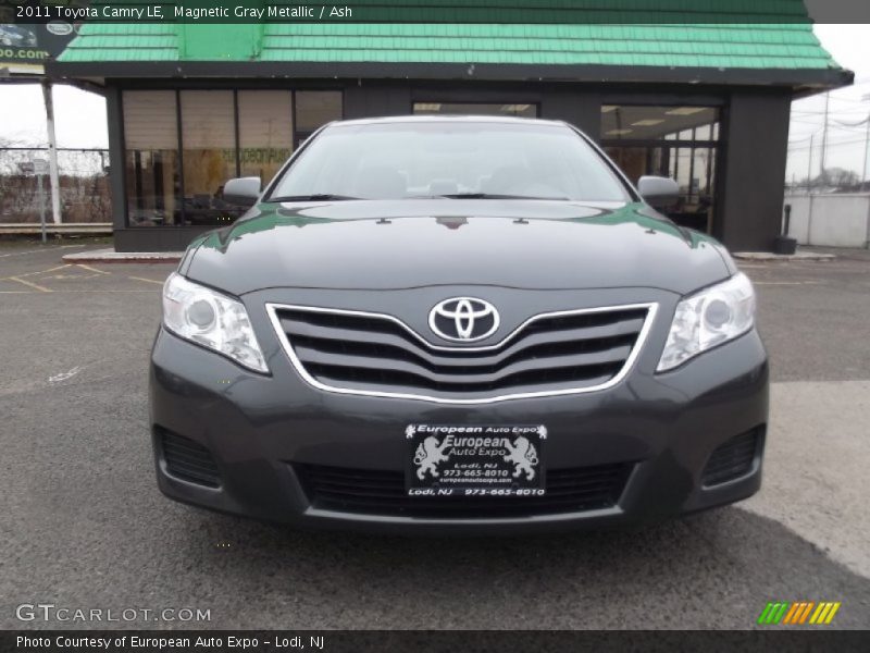 Magnetic Gray Metallic / Ash 2011 Toyota Camry LE