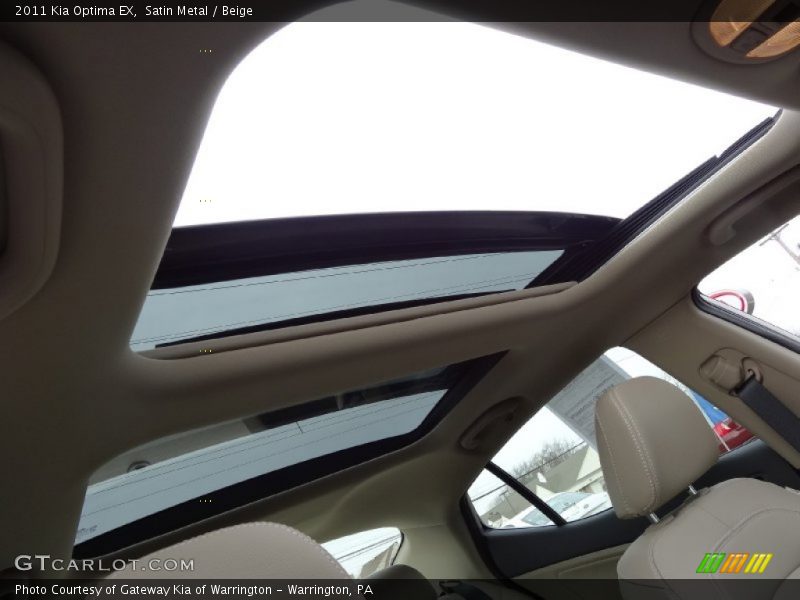 Satin Metal / Beige 2011 Kia Optima EX