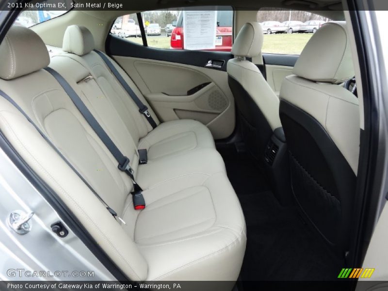 Satin Metal / Beige 2011 Kia Optima EX
