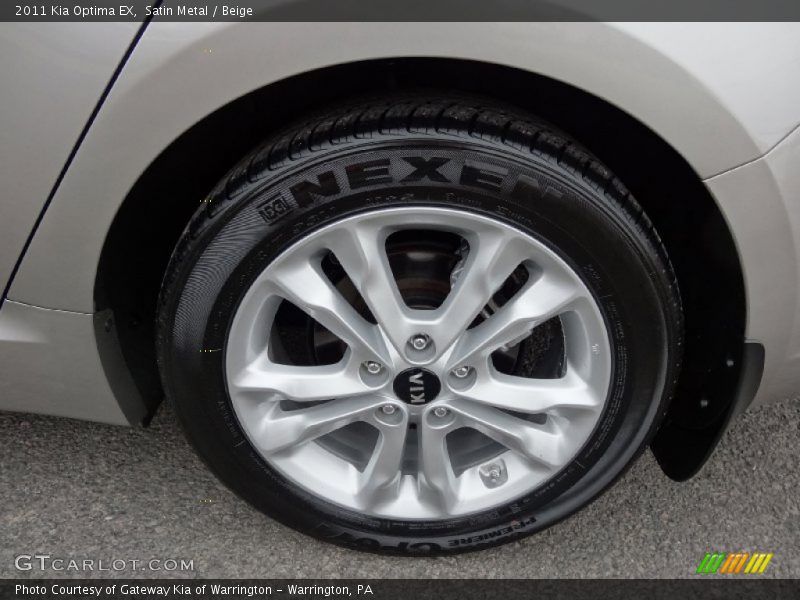 Satin Metal / Beige 2011 Kia Optima EX
