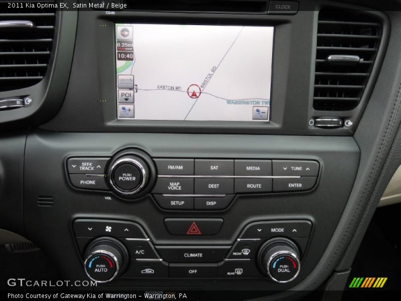 Satin Metal / Beige 2011 Kia Optima EX