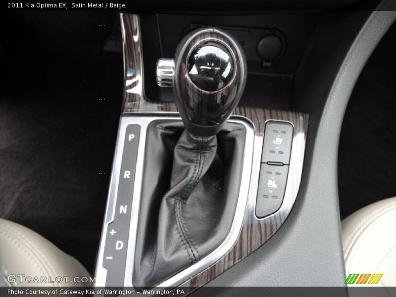 Satin Metal / Beige 2011 Kia Optima EX