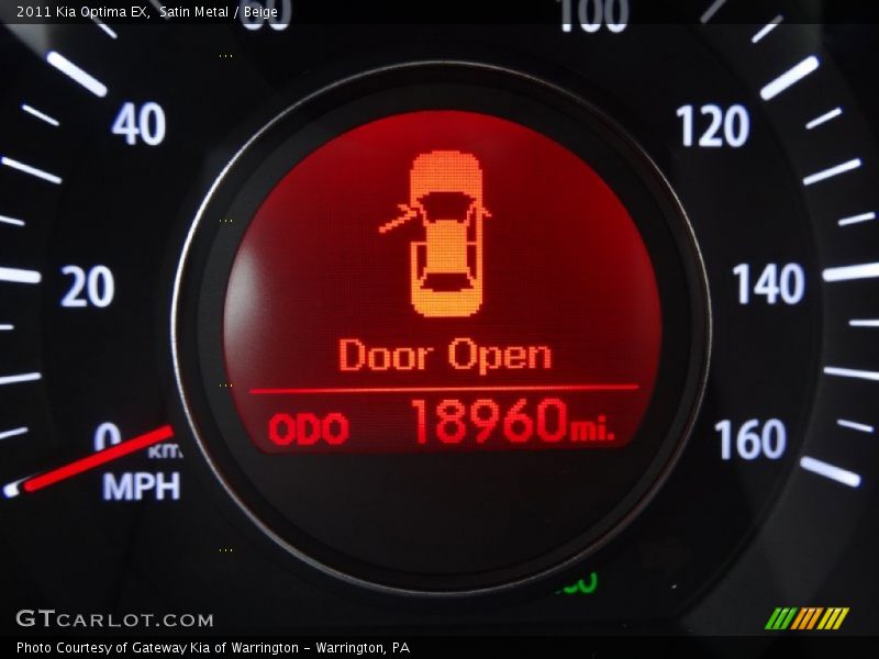 Satin Metal / Beige 2011 Kia Optima EX