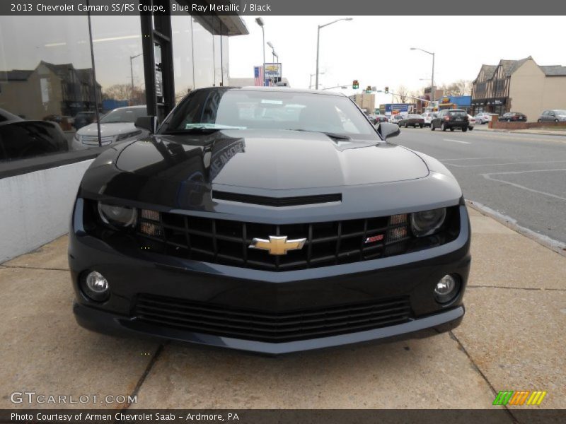 Blue Ray Metallic / Black 2013 Chevrolet Camaro SS/RS Coupe