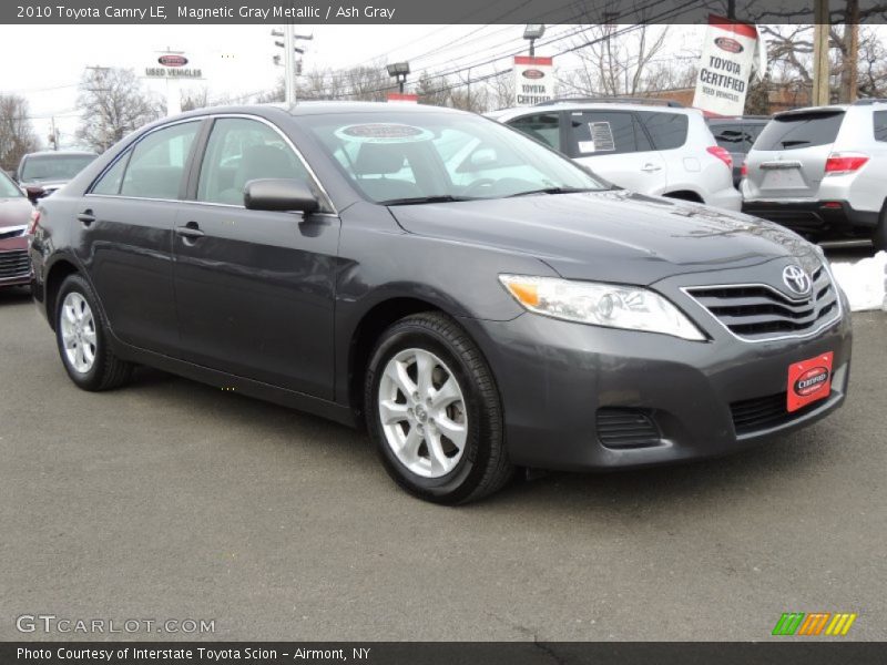 Magnetic Gray Metallic / Ash Gray 2010 Toyota Camry LE