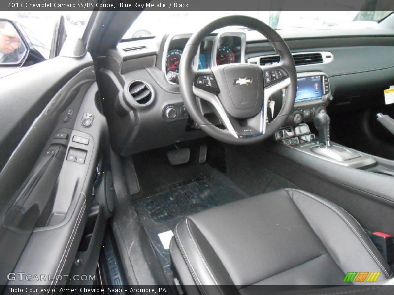  2013 Camaro SS/RS Coupe Black Interior