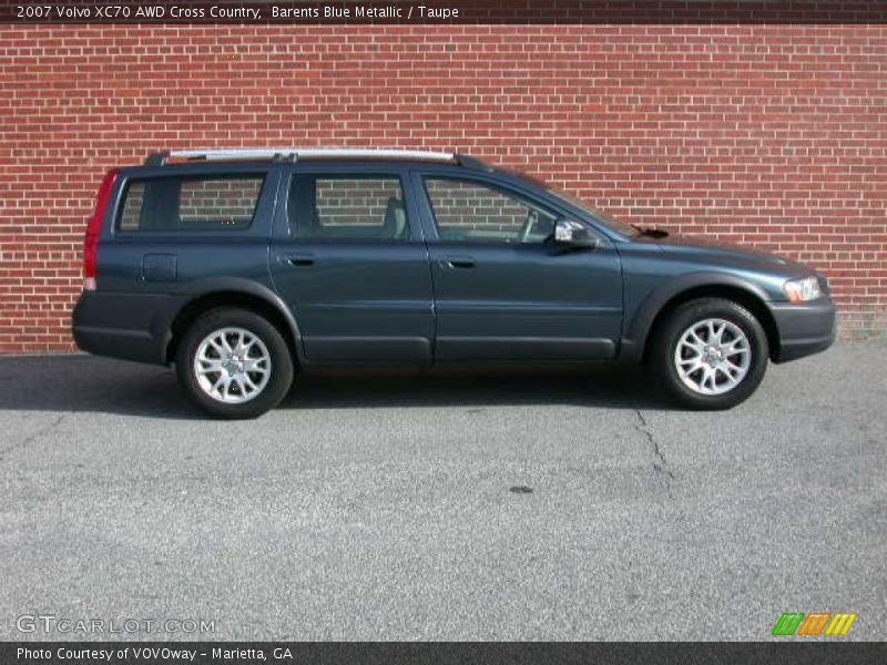 Barents Blue Metallic / Taupe 2007 Volvo XC70 AWD Cross Country