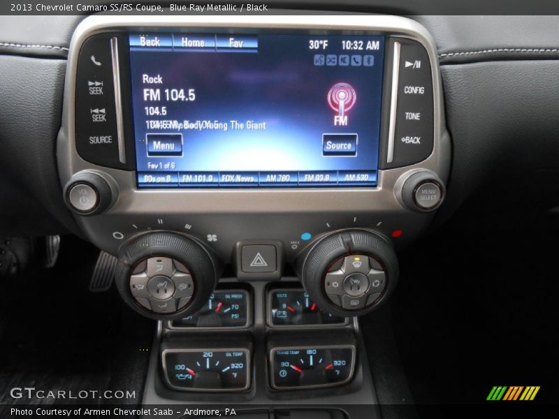 Blue Ray Metallic / Black 2013 Chevrolet Camaro SS/RS Coupe