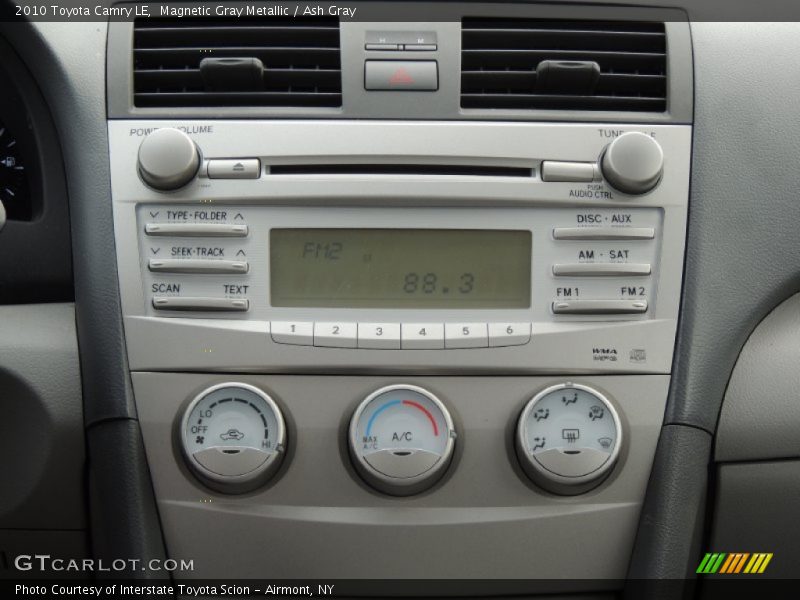 Magnetic Gray Metallic / Ash Gray 2010 Toyota Camry LE