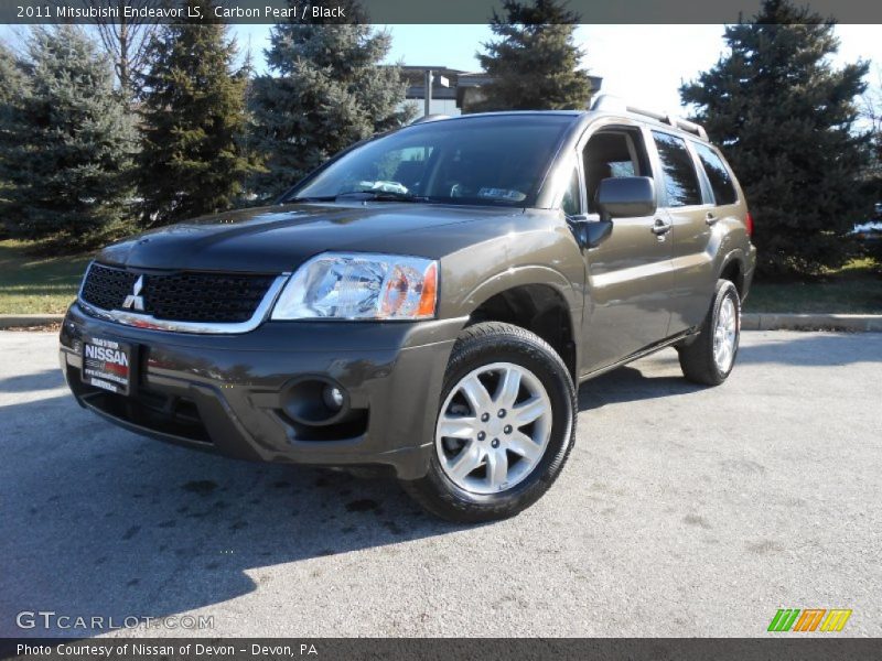 Carbon Pearl / Black 2011 Mitsubishi Endeavor LS