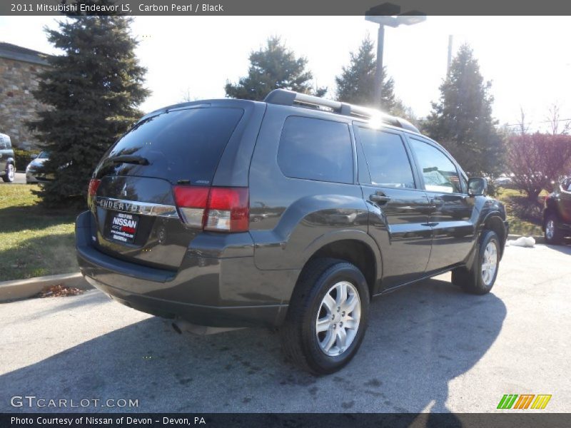 Carbon Pearl / Black 2011 Mitsubishi Endeavor LS