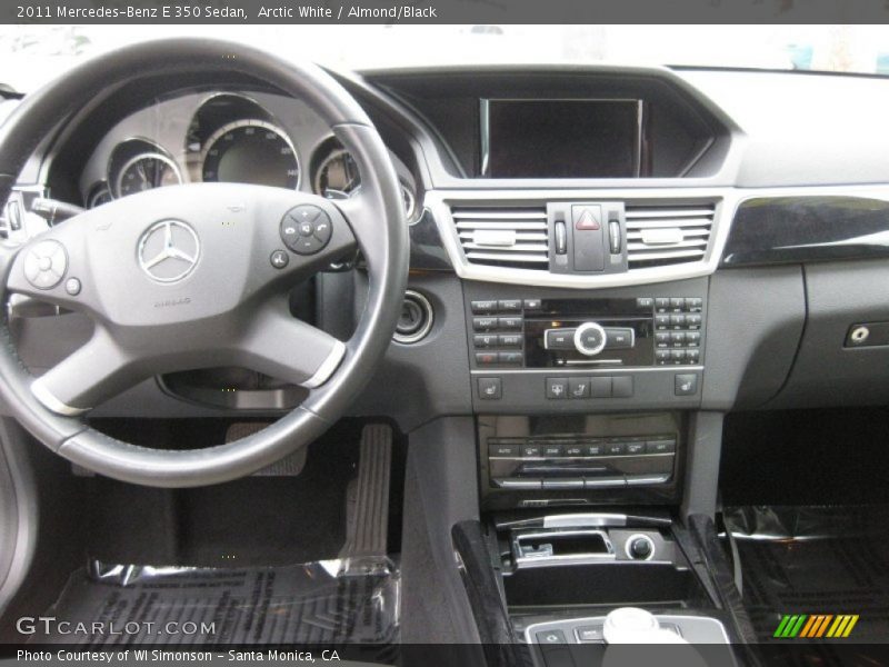 Arctic White / Almond/Black 2011 Mercedes-Benz E 350 Sedan