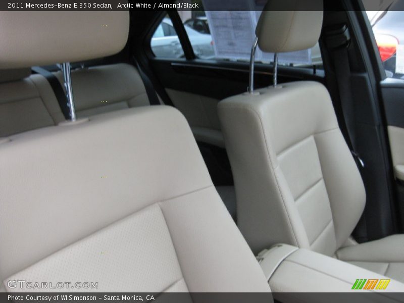 Arctic White / Almond/Black 2011 Mercedes-Benz E 350 Sedan