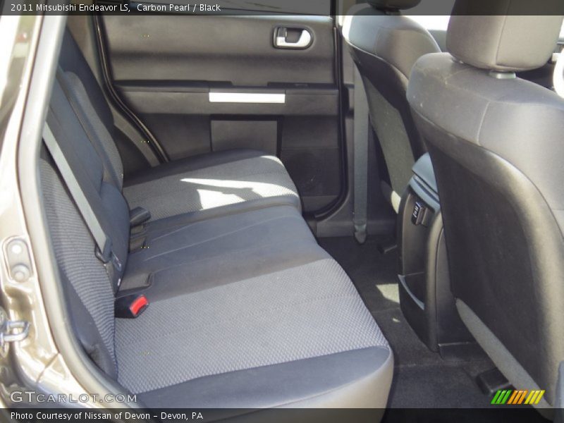 Rear Seat of 2011 Endeavor LS