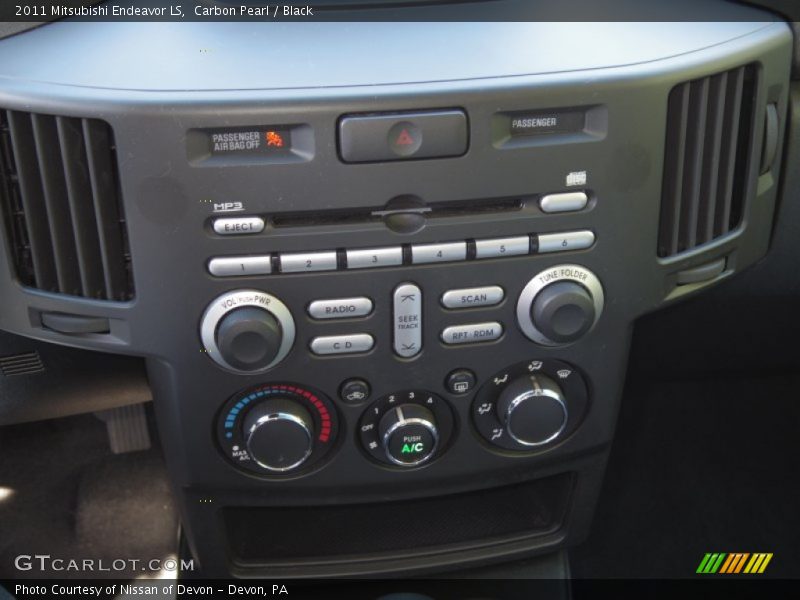 Controls of 2011 Endeavor LS