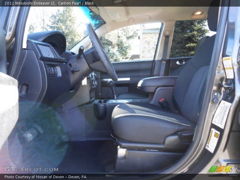 Carbon Pearl / Black 2011 Mitsubishi Endeavor LS