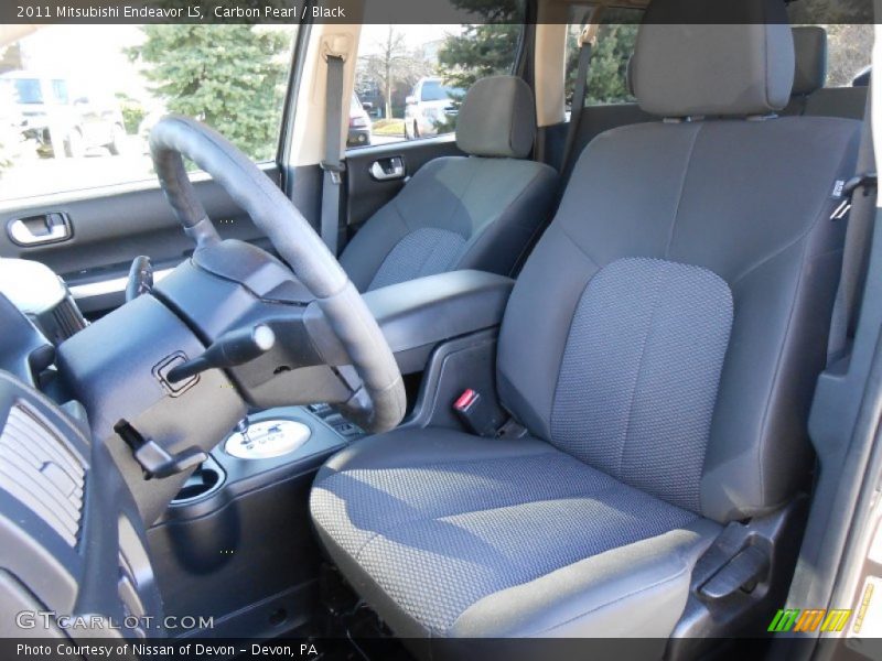 Front Seat of 2011 Endeavor LS