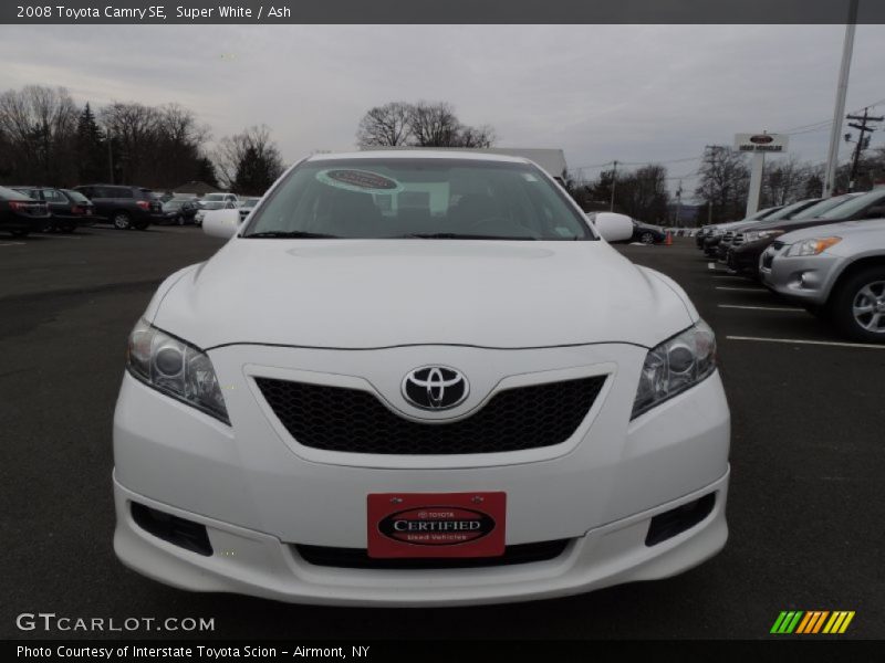 Super White / Ash 2008 Toyota Camry SE