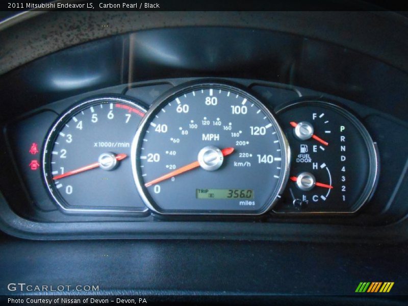  2011 Endeavor LS LS Gauges