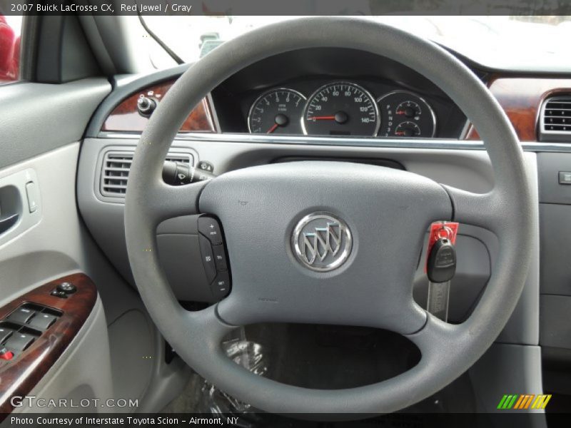 Red Jewel / Gray 2007 Buick LaCrosse CX