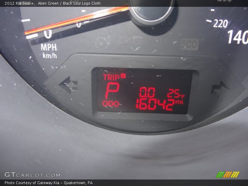 Alien Green / Black Soul Logo Cloth 2012 Kia Soul +