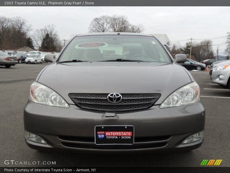 Phantom Gray Pearl / Stone 2003 Toyota Camry XLE