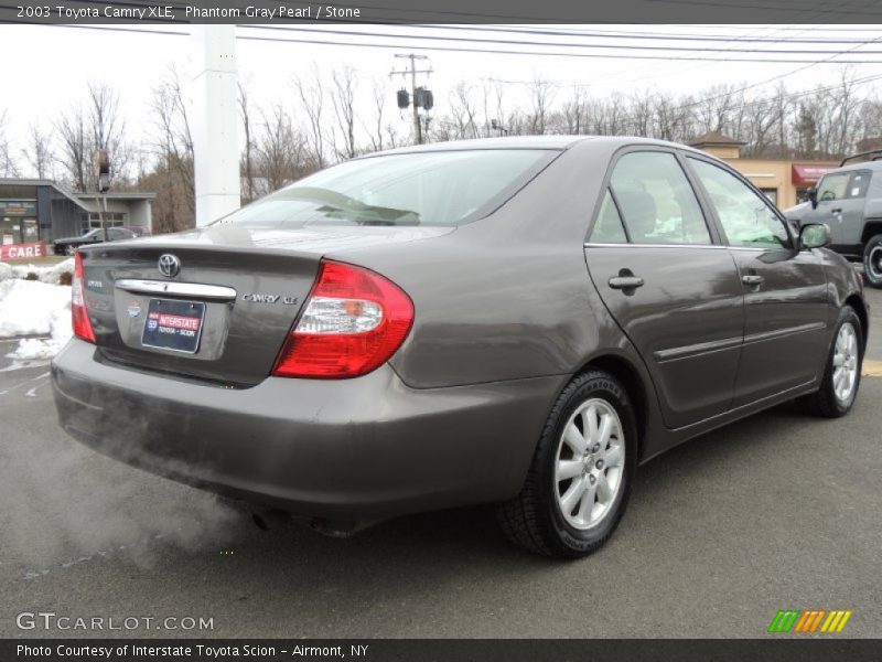 Phantom Gray Pearl / Stone 2003 Toyota Camry XLE