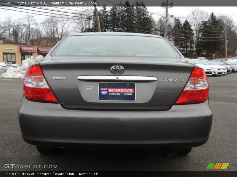 Phantom Gray Pearl / Stone 2003 Toyota Camry XLE