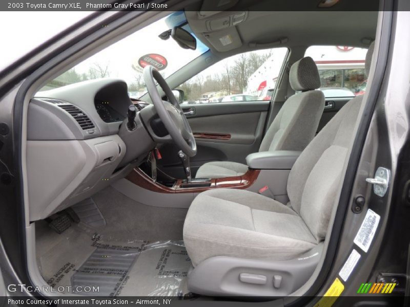 Phantom Gray Pearl / Stone 2003 Toyota Camry XLE