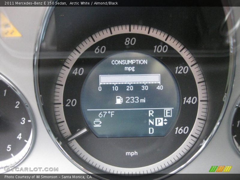 Arctic White / Almond/Black 2011 Mercedes-Benz E 350 Sedan
