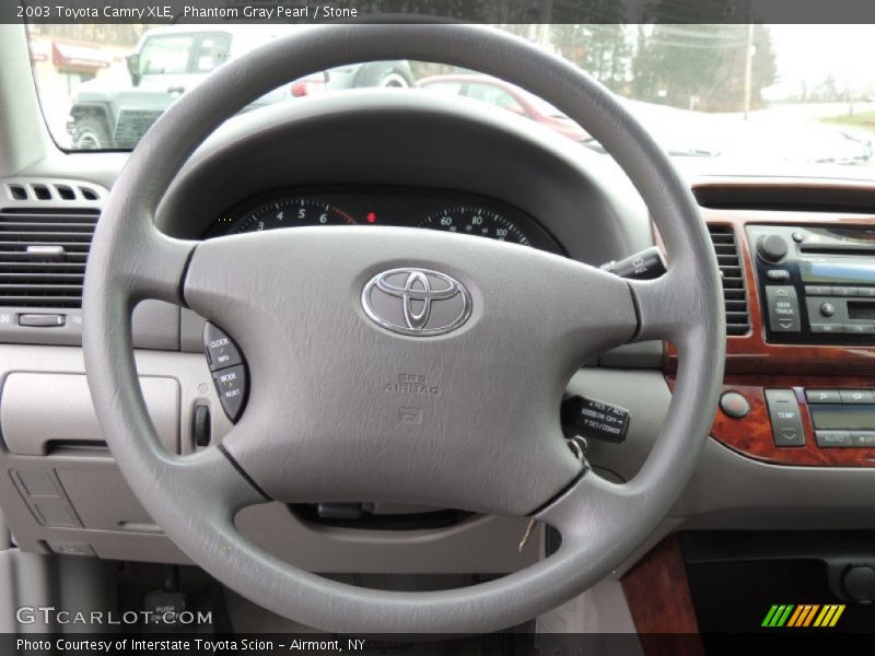 Phantom Gray Pearl / Stone 2003 Toyota Camry XLE