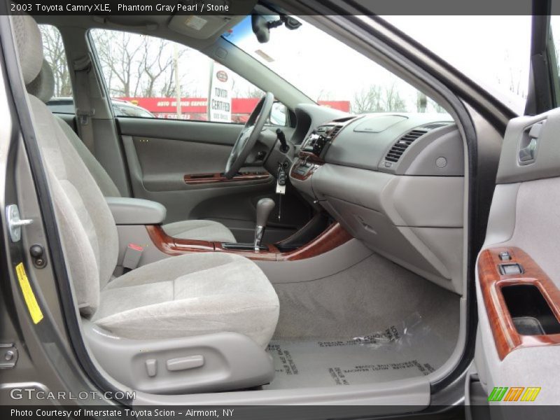 Phantom Gray Pearl / Stone 2003 Toyota Camry XLE