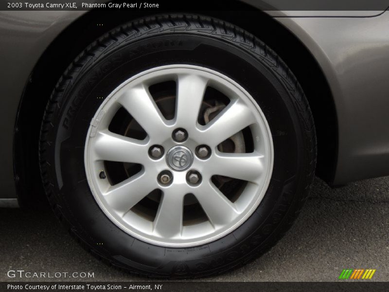 Phantom Gray Pearl / Stone 2003 Toyota Camry XLE