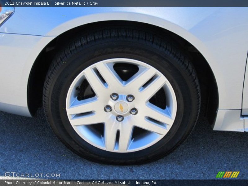 Silver Ice Metallic / Gray 2012 Chevrolet Impala LT