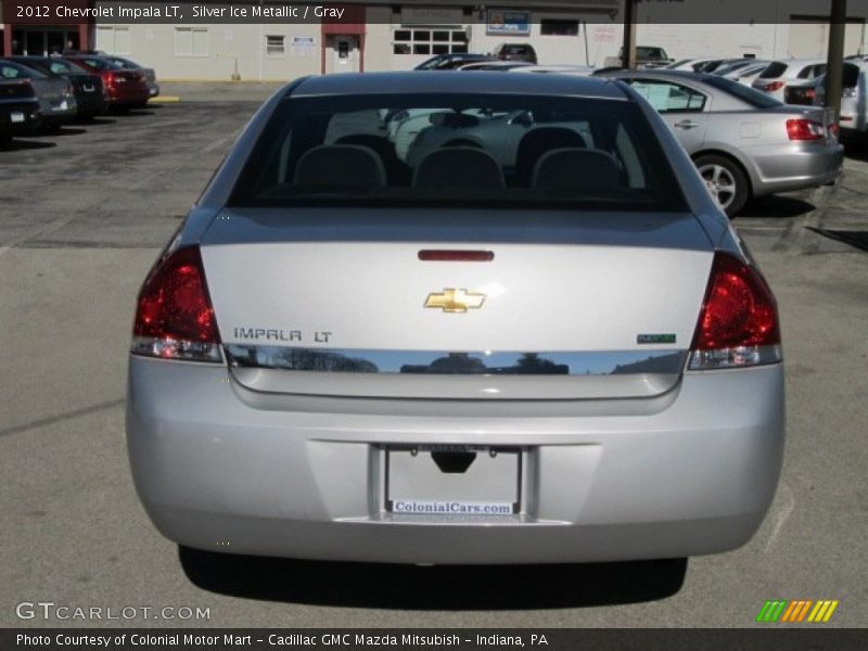 Silver Ice Metallic / Gray 2012 Chevrolet Impala LT