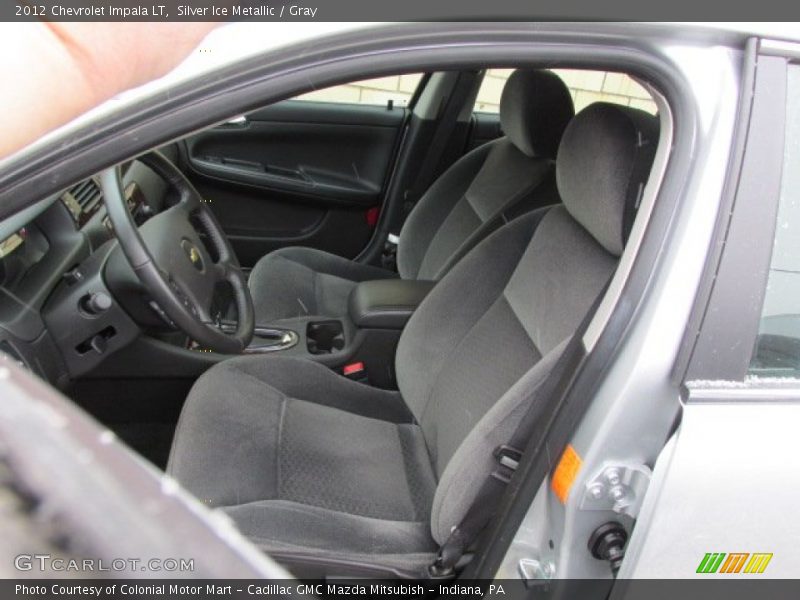 Silver Ice Metallic / Gray 2012 Chevrolet Impala LT