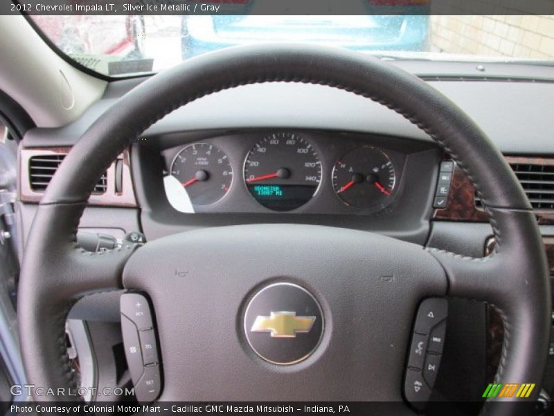 Silver Ice Metallic / Gray 2012 Chevrolet Impala LT