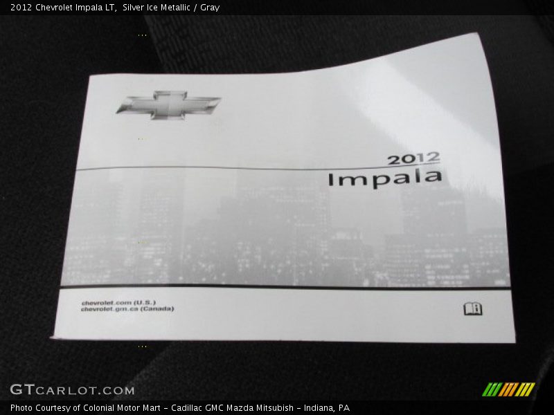Silver Ice Metallic / Gray 2012 Chevrolet Impala LT