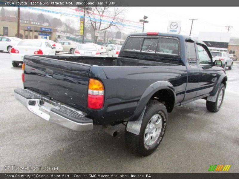 Black Sand Pearl / Oak 2004 Toyota Tacoma SR5 Xtracab 4x4