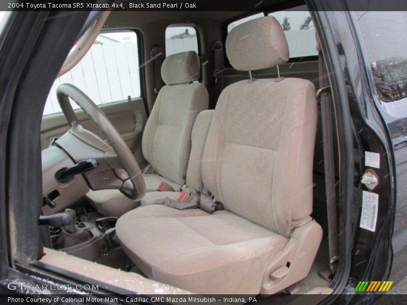 Black Sand Pearl / Oak 2004 Toyota Tacoma SR5 Xtracab 4x4