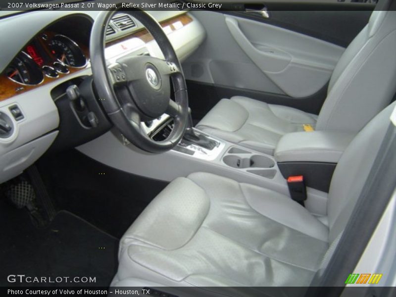 Reflex Silver Metallic / Classic Grey 2007 Volkswagen Passat 2.0T Wagon