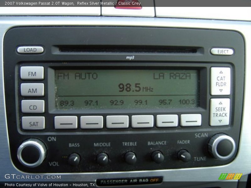Reflex Silver Metallic / Classic Grey 2007 Volkswagen Passat 2.0T Wagon