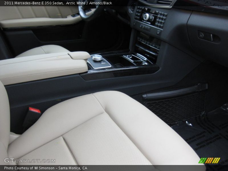 Arctic White / Almond/Black 2011 Mercedes-Benz E 350 Sedan